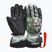 Children's ski gloves Reusch Carter R-Tex XT blck/silver/fluo red