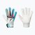 Children's goalkeeper gloves Reusch Attrakt Starter Solid Junior white/light blue