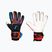 Goalkeeper gloves Reusch Attrakt Advance black/aqua blue/shocking orange