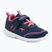 Children's shoes KangaROOS KY-Chummy EV dk navy/fandango pink