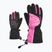 ZIENER Laval AS AW vblack fuchsia pink children's ski glove