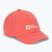 Children's baseball cap Jack Wolfskin sunset coral