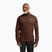 Men's trekking sweatshirt Jack Wolfskin Peak District Full Ziphot choc