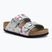 BIRKENSTOCK children's flip-flops Arizona BF Narrow electric metallic dots silver