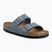 Slides BIRKENSTOCK Arizona Soft Footbed Oiled Leather Narrow elemental blue