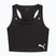 Women's running top PUMA Run Ultraspun Crop puma black/ fireglow