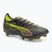 PUMA men's football boots Ultra 5 Match FG/AG matte aged silver/yellow alert/puma aged silver