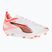 PUMA Ultra 5 Pro FG/AG Jr children's football boots puma white/puma black/glowing red