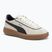 Women's shoes PUMA Club Klassika Suede warm white/puma black/puma gold
