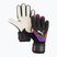 PUMA Future Pro Hybrid goalkeeper gloves puma black/glowing red/purple glimmer