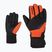 Men's ski glove ZIENER Gatis Aquashield orange pumpkin