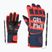 Children's ski glove ZIENER Liwa Aquashield PR fiery red