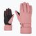 Women's ski gloves ZIENER Kisar Aquashield rose blossom