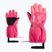 Children's ski gloves ZIENER Levio AS Minis tie dye pop pink