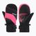 Children's ski gloves ZIENER Luuki-Z Aquashield black/pop pink