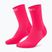 Men's compression socks CEP Run Mid Cut 5.0 pink