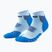 Men's compression socks CEP Run Low Cut 5.0 blue/ice
