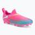 Children's football boots PUMA Future 9 Match LL FG/AG Jr poison pink/puma wht/sun stream/bright aqua/puma blk