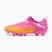 Children's football boots PUMA Future 9 Match LL FG/AG Jr poison pink/puma wht/sun stream/bright aqua/puma blk