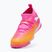 Children's football boots PUMA Future 9 Match TT + Mid Jr poison pink/puma wht/sun stream/bright aqua/puma blk