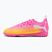 Children's football boots PUMA Future 9 Play TT poison pink/puma wht/sun stream/bright aqua/puma blk