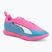 Children's football boots PUMA Ultra 6 Play It Jr poison pink/puma wht/sun stream/bright aqua/puma blk