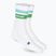 CEP Miami Vibes 80's men's compression running socks white/green aqua
