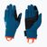 Women's trekking gloves ORTOVOX Fleece Light blue 5635900005