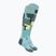 Women's ski socks ORTOVOX Freeride Long Socks Cozy ice waterfall