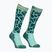 Women's skydiving socks ORTOVOX Ski Tour Comp Long dark paciﬁc