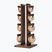 NOHrD SwingBell dumbbells with stand Tower Classic Nature Walnut 2-8 kg