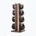 NOHrD SwingBell dumbbells with Tower Classic stand Walnut 2-8 kg