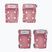 Globber Toddler deep pastel pink/shapes baby protector set