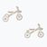 Three-wheeled balance bike Globber Learning Trike 2in1 Plus Ecologic coconut