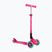 Children's three-wheeled scooter Globber Primo Foldable Lights fuchsia