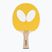 Table tennis racket Butterfly Logo yellow