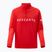 Men's Descente Chest Logo T-Neck sweatshirt electric red