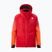 Men's Descente Hybrid Down ski jacket mandarin orange/ electric red