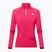 Women's Descente Shoulder Trim T-Neck sweatshirt amplitude magenta