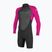 Children's wetsuit O'Neill Youth Reactor-2 2mm Back Zip LS Spring black/berry