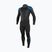 Men's O'Neill Epic 5/4 mm Back Zip Full black/graphite/bali blue swim foam