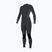 Women's swimming wetsuit O'Neill Bahia 3/2 Back Zip Full IT1 tempered steel/shaded island sky/shade