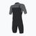 Men's swimming wetsuit O'Neill Hammer 2mm Chest Zip SS Spring IS6 tempered steel/smoke/smoke