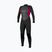 Women's swimming wetsuit O'Neill Reactor-2 3/2 Back Zip Full J18 black/punk pink