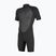 Children's swimming wetsuit O'Neill Youth Reactor-2 2mm Back Zip SS Spring black/slate