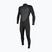 Children's swimming wetsuit O'Neill Youth Reactor-2 3/2 Back Zip Full black/slate
