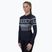 Women's thermal top Surfanic Cozy Limited Edition Crew Neck black fairisle