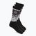 Ski socks Surfanic Pro Tech 3 pak Fairisle black