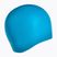 Speedo Plain Moulded Silicone swimming cap blue 8-70984D437