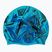 Speedo Slogan Print blue/black children's swimming cap